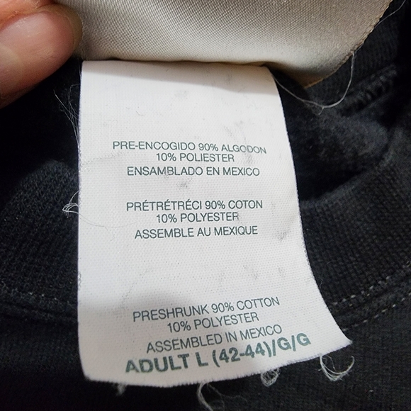 Vintage Bunco Babe Games Pullover Sweatshirt Size L Black Graphic - Picture 8 of 9